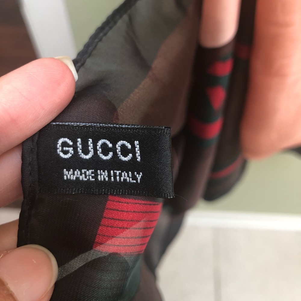 Gucci Silk Scarf - Picture 4 of 4